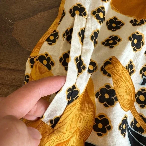 Anthropologie Edme & Esyllte Floral Skirt Size Small - Picture 7 of 9